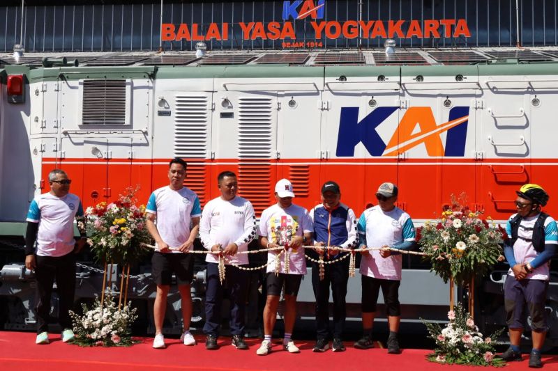 KAI Perkenalkan Lokomotif Hasil Reverse Engineering dalam Jambore IRCC di Balai Yasa Yogyakarta