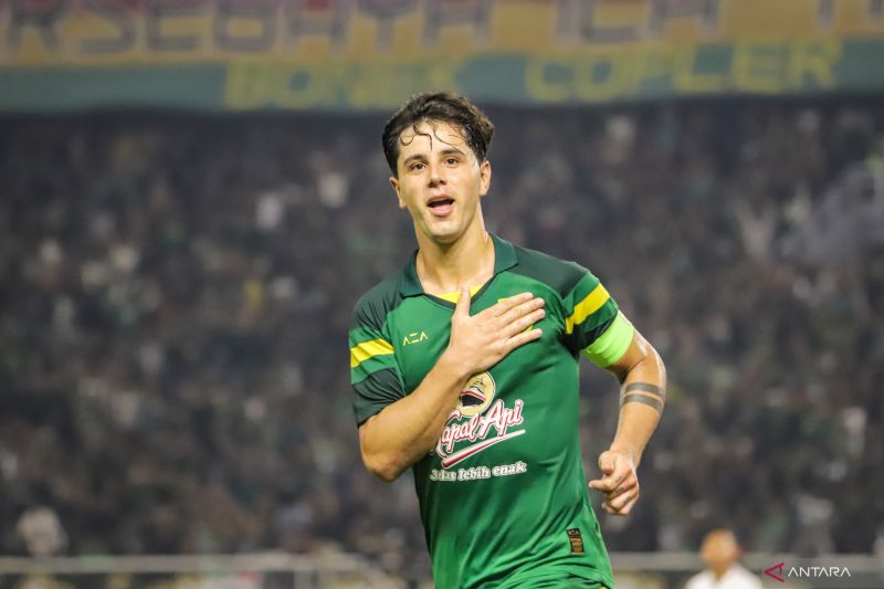 Persebaya unggul 1-0 atas PSS Sleman pada laga "Team Launching Game"