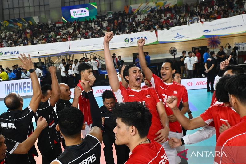 Timnas voli putra Indonesia naik ke peringkat 49 dunia FIVB