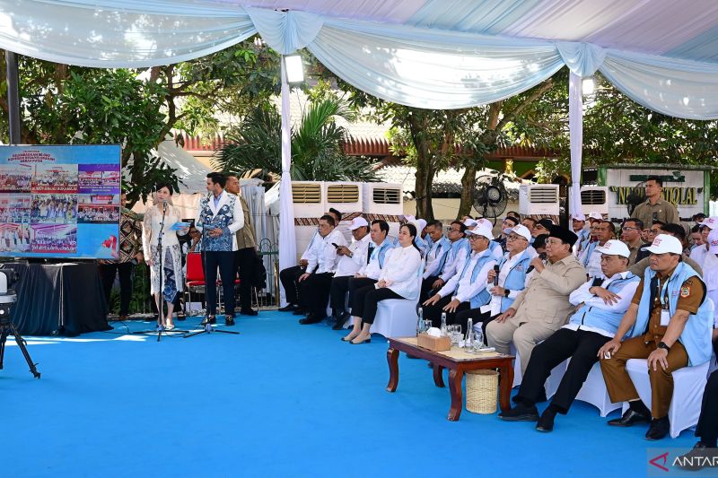 Di hadapan Puan, Prabowo sebut PDIP-Gerindra sebenarnya adik-kakak
