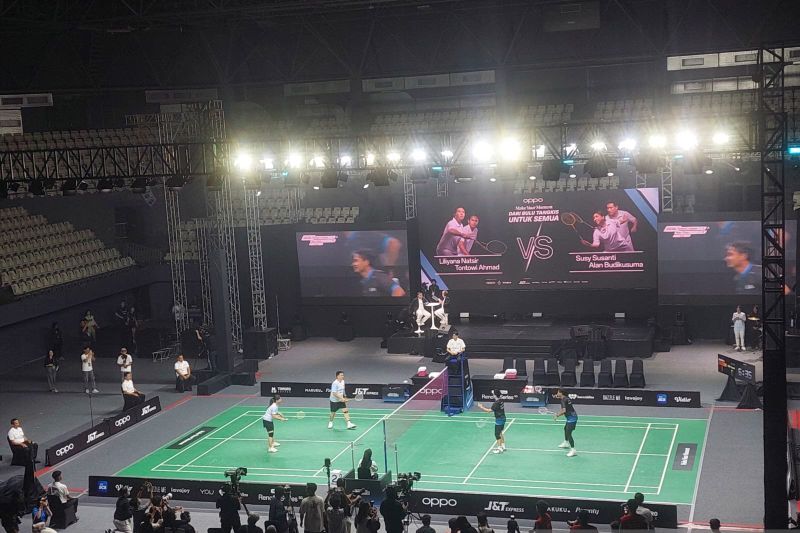 Owi/Butet nikmati momen nostalgia bersama para legenda bulu tangkis