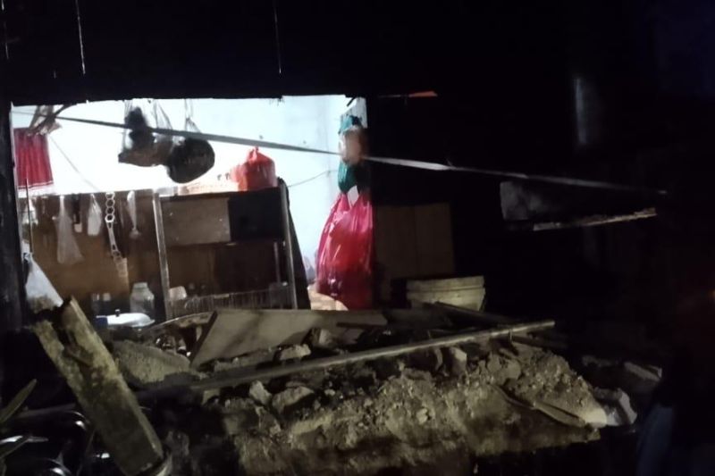 BPBD Sulteng laporkan tiga rumah rusak dampak gempa magnitudo 6,0