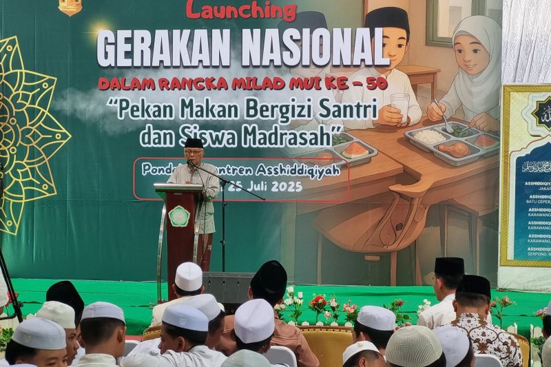 MUI: Pekan Makan Bergizi Santri wujud dukungan terhadap Program MBG