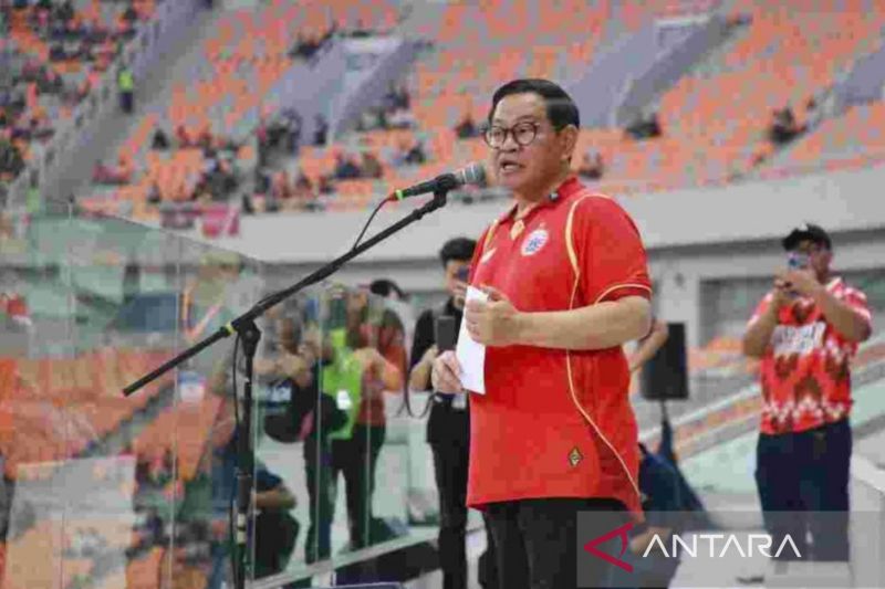 Resmikan jersei baru Persija, Pramono: Ini simbol semangat 