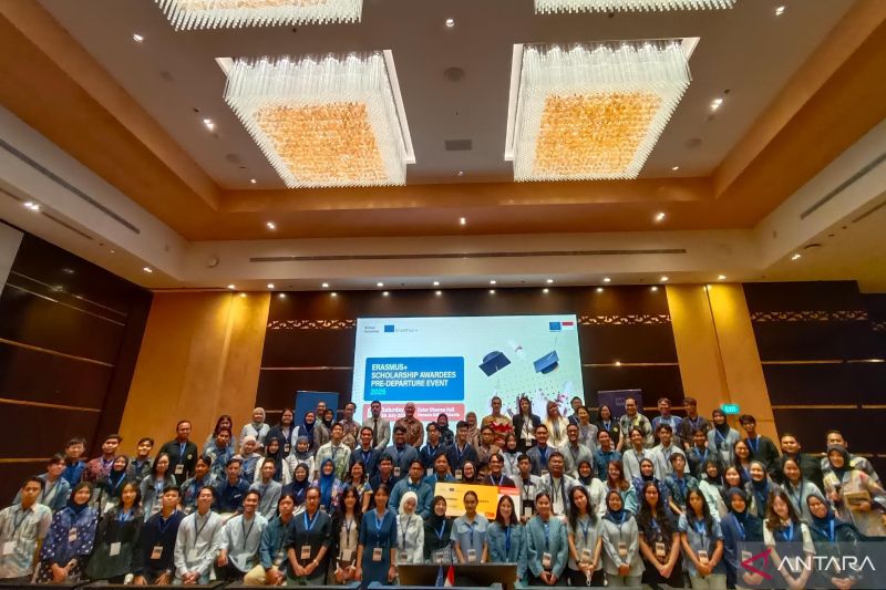 260 Mahasiswa, dosen Indonesia raih beasiswa Erasmus+ Uni Eropa