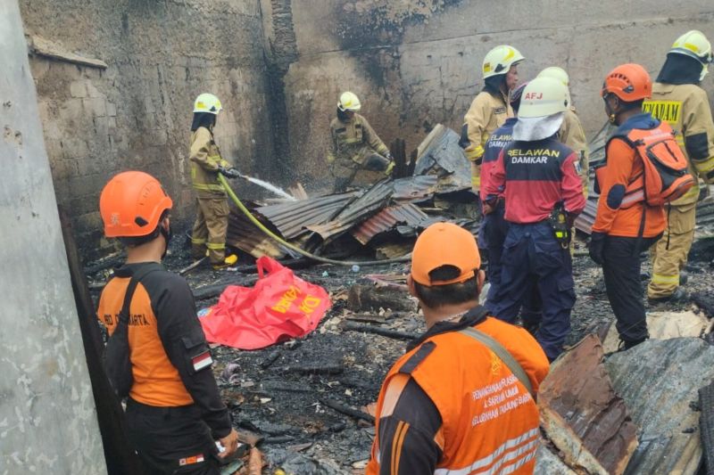 Satu orang meninggal dunia akibat kebakaran di Jagakarsa