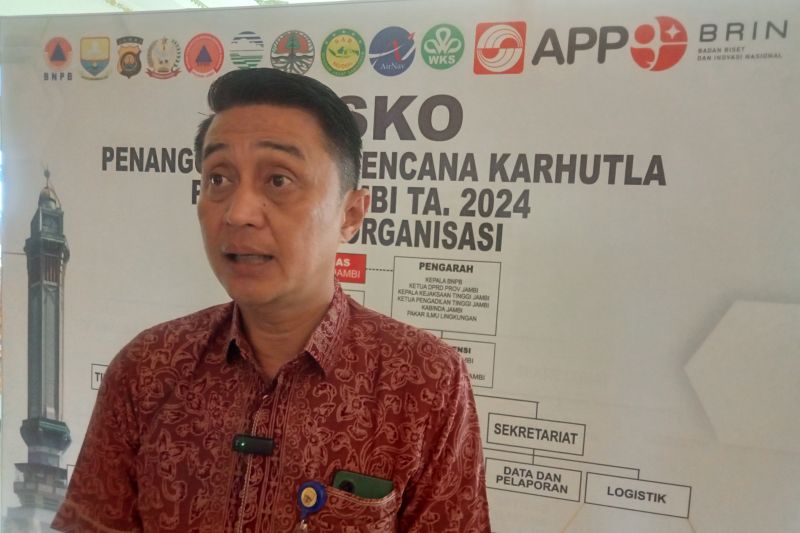 BNPB-Polri kirim lima helikopter bantu Satgas Karhutla Jambi