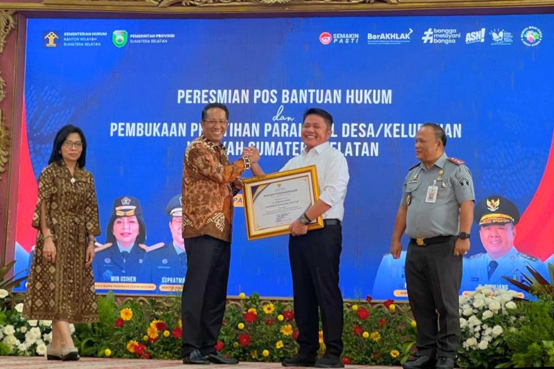 Menkum: Posbankum permudah masyarakat peroleh akses keadilan