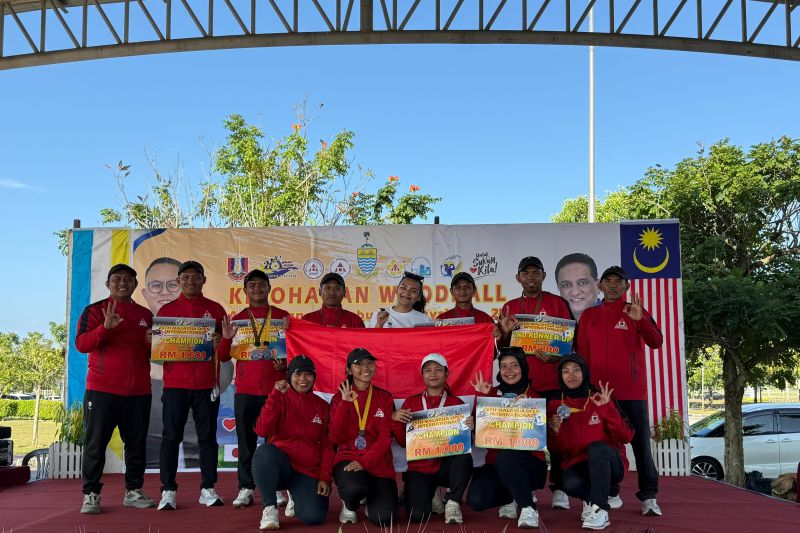Tim Woodball Indonesia dominasi Malaysia Open 2025 dengan enam emas