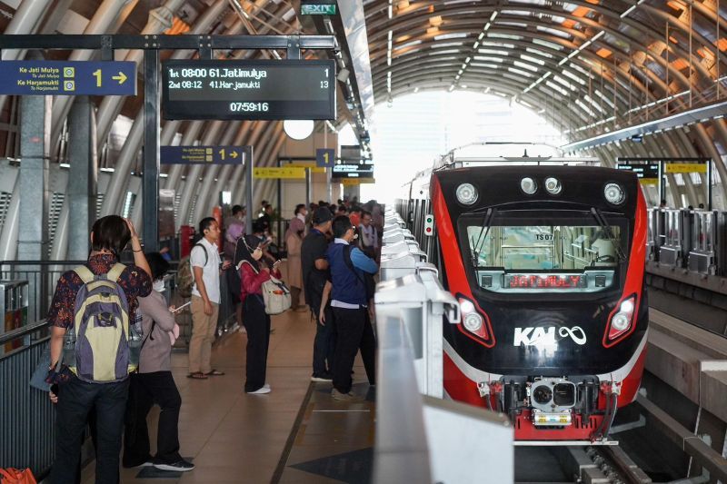 KAI Wujudkan Mobilitas Masa Kini Berbasis Teknologi Canggih Lewat LRT Jabodebek