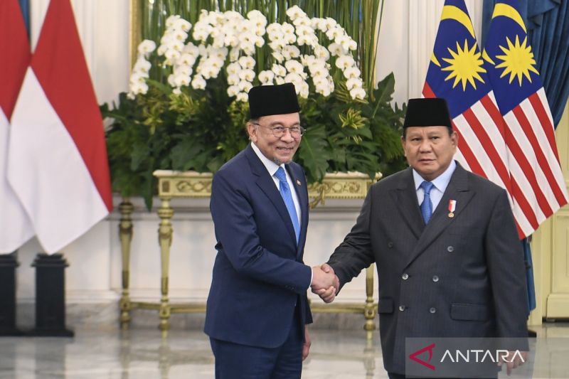 Presiden Prabowo, PM Malaysia sambut kemajuan negosiasi batas maritim
