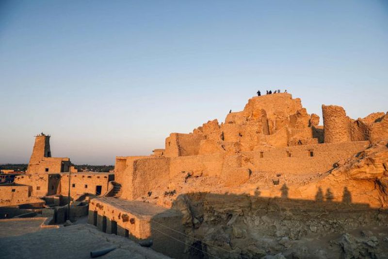 Mengunjungi Benteng Shali yang bersejarah di Oasis Siwa Mesir