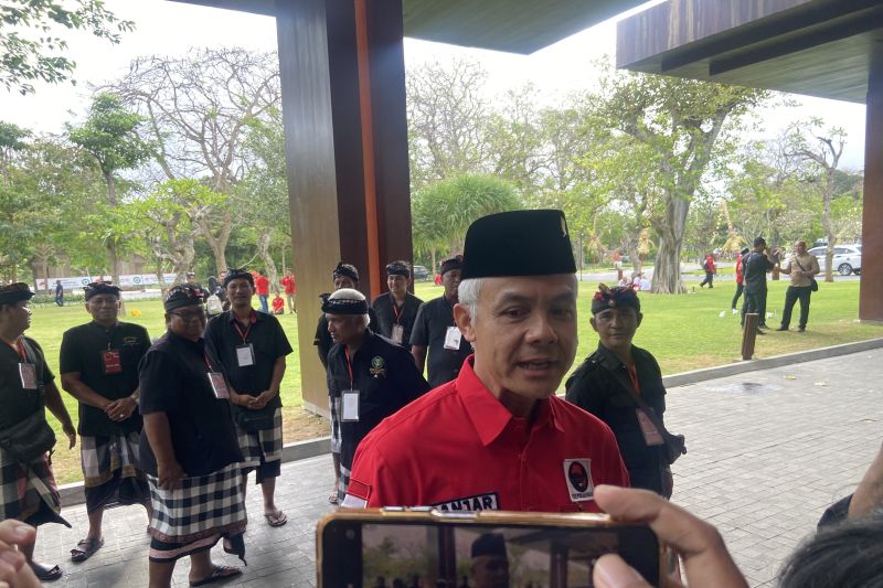 Ganjar: Kehadiran Megawati di Bali untuk bimtek dan bukan kongres