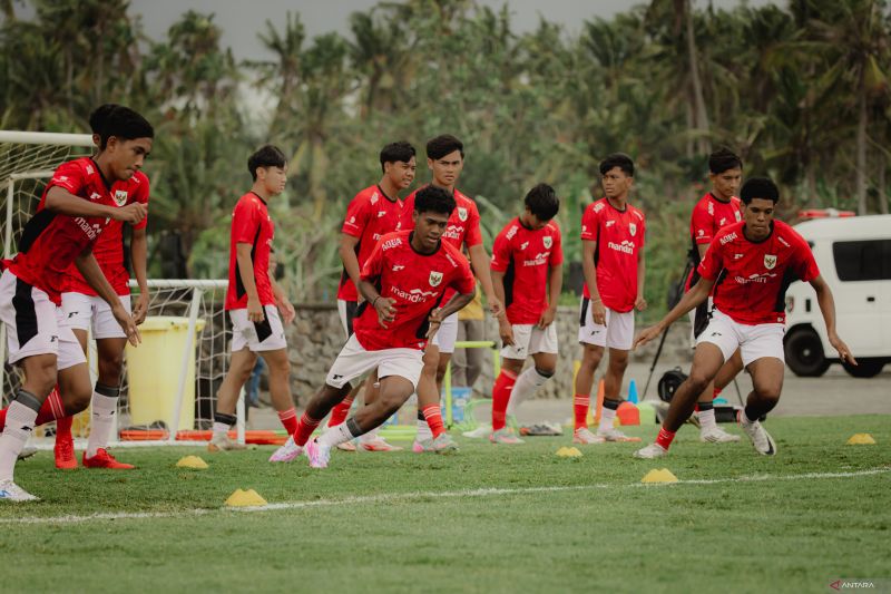 Timnas U-17 uji konsentrasi pemain saat TC di Bali