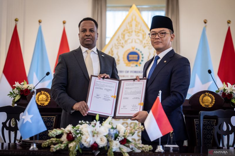 RI-Somalia teken bebas visa diplomatik, bangun hubungan Selatan Global