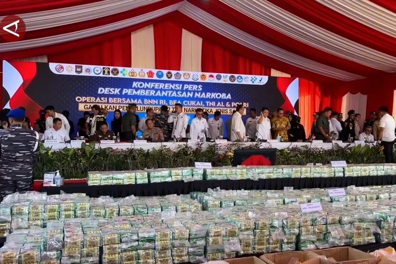 37 Kasus narkoba dan penyelundupan ilegal digagalkan di Batam