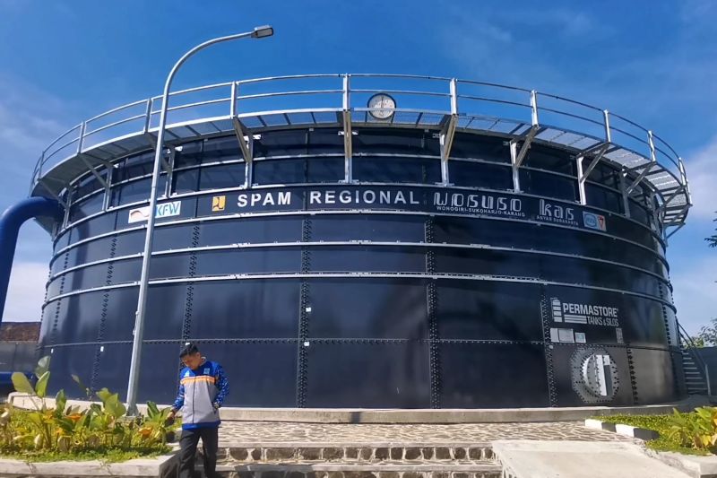 SPAM Wosusokas mulai beroperasi tangani ketersediaan air bersih