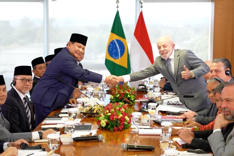 Prabowo undang Presiden Lula rayakan ulang tahun bersama di Indonesia