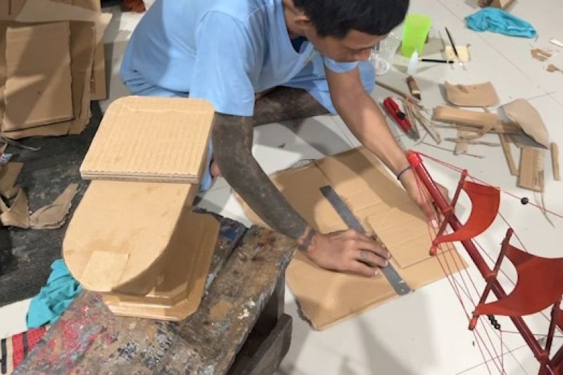 Rutan Kelas II A Batam fasilitasi WBP produksi kerajinan tangan
