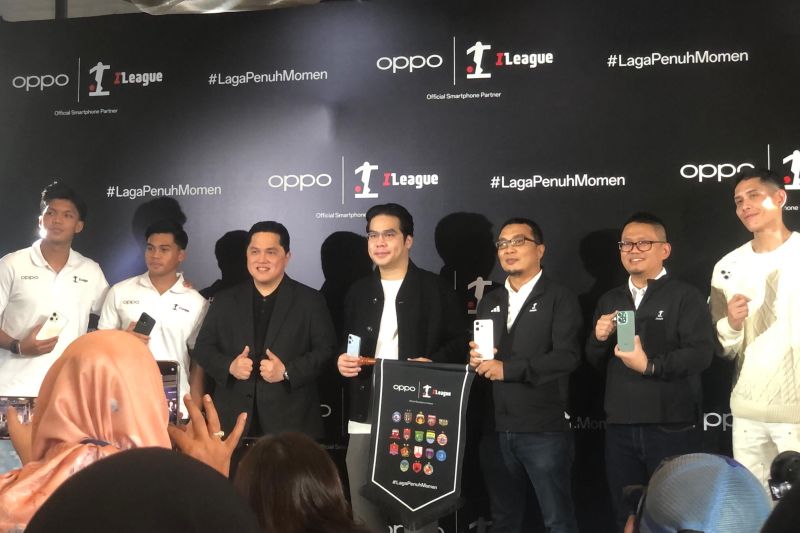 OPPO menjadi official smartphone Super League sampai 2027