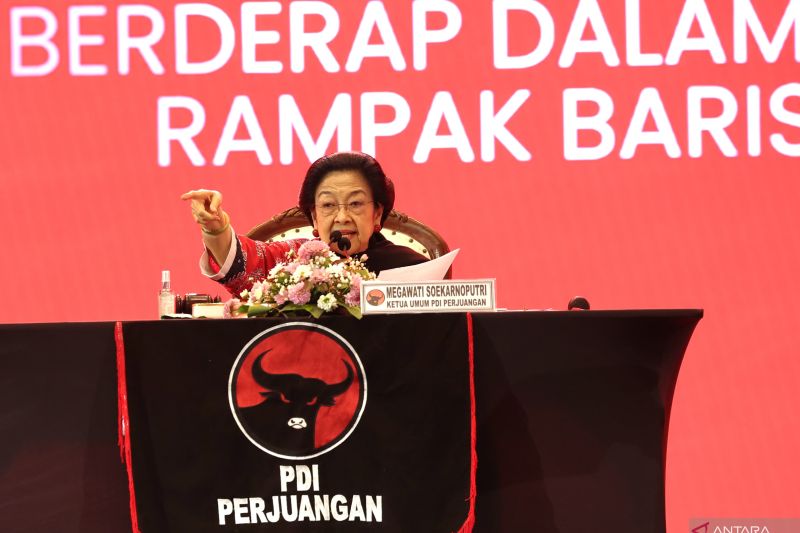 Megawati peringatkan PDIP Jateng agar tidak lagi mempermalukan dirinya