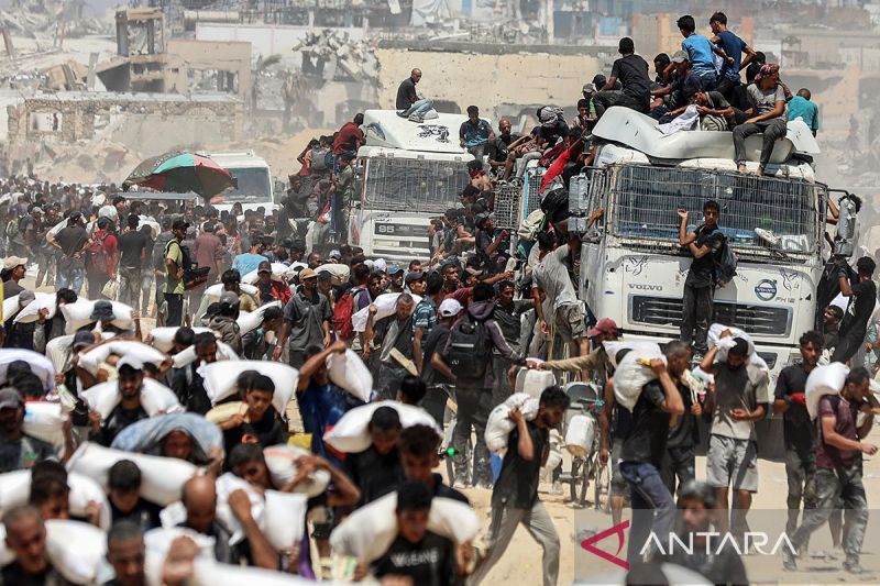 Gaza desak bantuan via udara disetop karena timbulkan korban jiwa