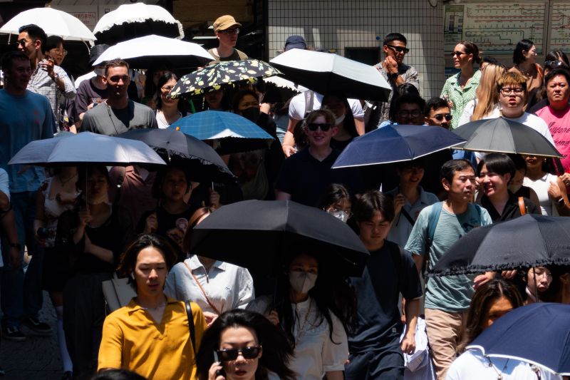 Suhu di Gunma Jepang capai 41,6 derajat celsius, catat rekor tertinggi