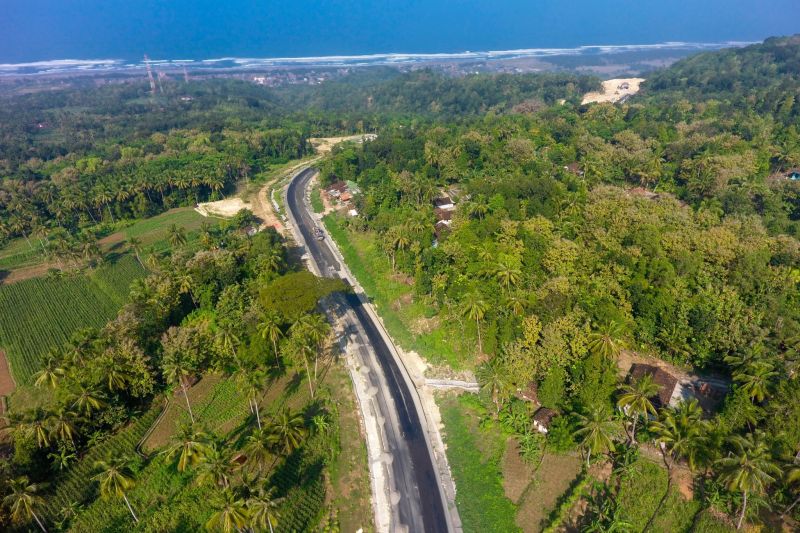 Waskita: Pembangunan jalan Kretek-Girijati DIY capai 85,33 persen