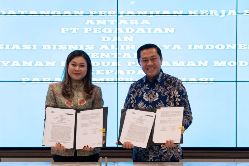 Pegadaian & ABADI jalin kerjasama strategis, perluas akses pembiayaan untuk sektor alih daya