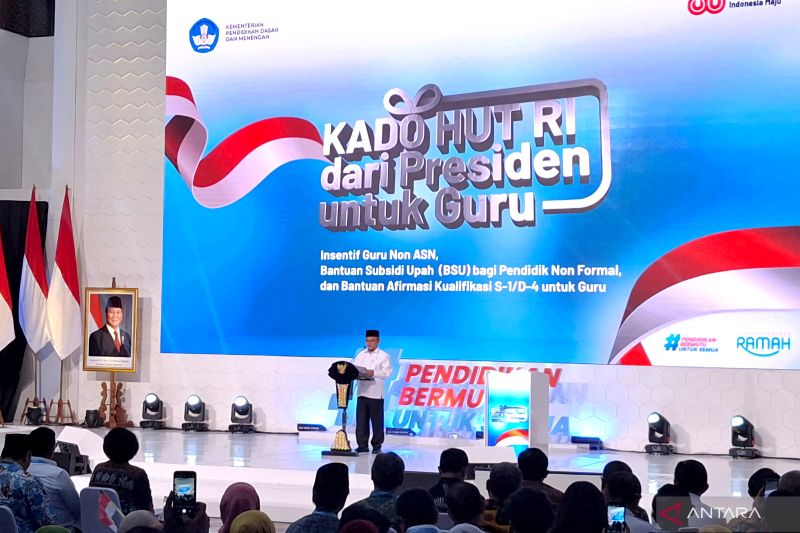 Ketua Komisi X DPR apresiasi kado HUT RI bagi tenaga guru 
