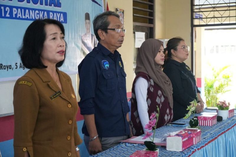 Diskominfo Palangka Raya literasi digital siswa SMP