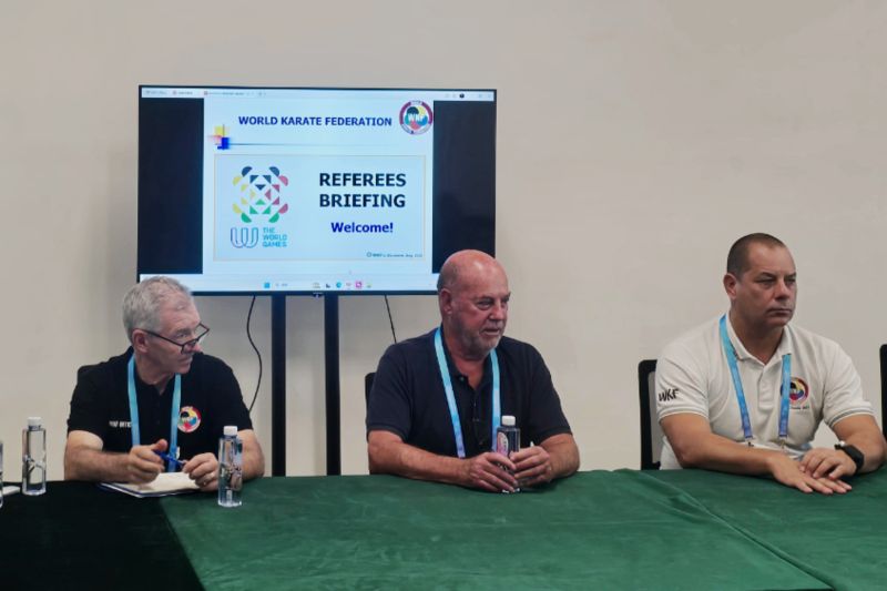 WKF tekankan profesionalisme wasit karate di The World Games 2025