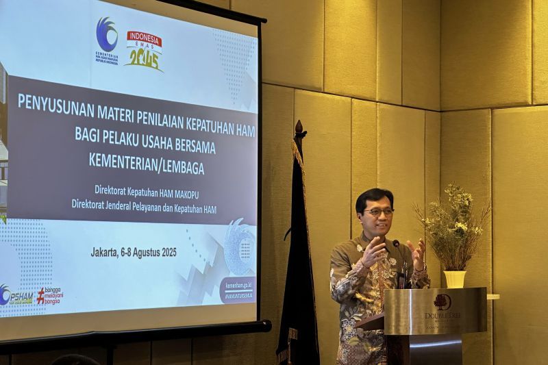 Kemenham susun materi penilaian kepatuhan HAM bagi pelaku usaha
