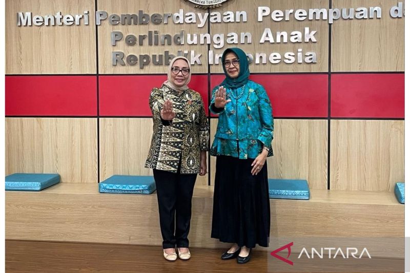 Bangun kolaborasi pemberdayaan perempuan, Menteri PPPA audensi PP WSI