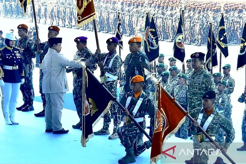 Presiden kukuhkan pimpinan Kopassus, Marinir, Korpasgat bintang tiga