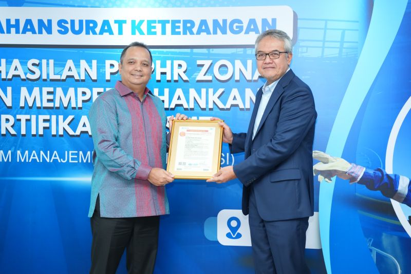 Pertamina Hulu Rokan dan SUCOFINDO Perkuat Komitmen Kinerja Berkelanjutan lewat Sertifikasi Sistem Manajemen Terintegrasi