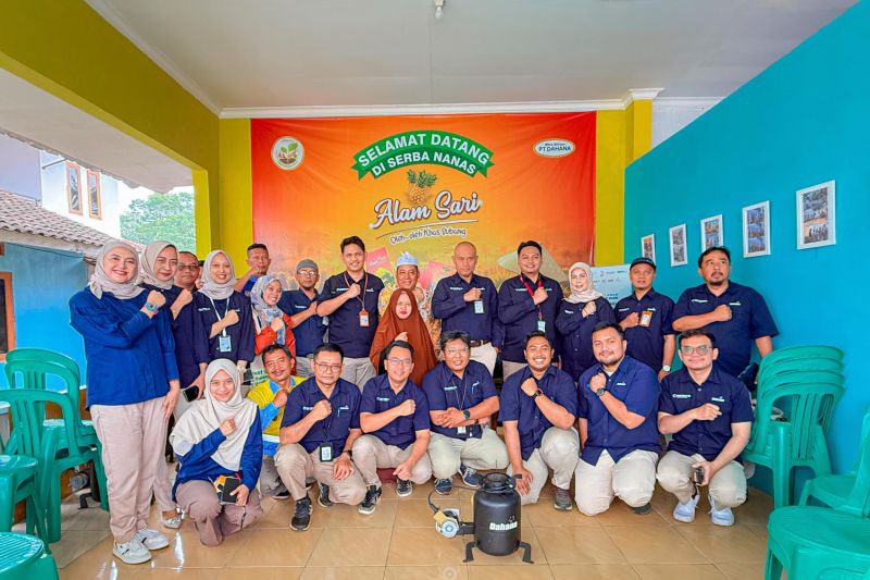 Dorong Perluasan Pasar, Dirut Dahana Kunjungi Mitra Binaan 