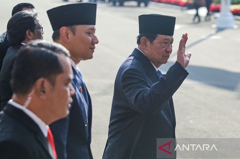 Menko AHY hingga Sri Mulyani hadiri Sidang Tahunan MPR RI