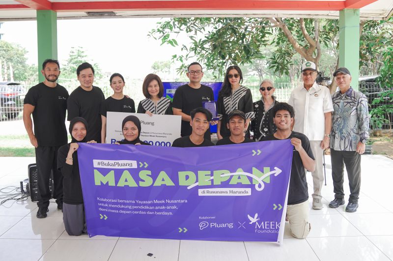 Pluang & SuperCoolBen bersama Yayasan Meek Nusantara Bantu Remaja Marunda Berbekal Investasi Untuk Masa Depan