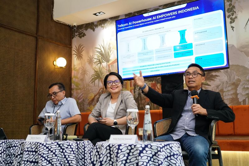 Telkom Akselerasi Ekonomi Digital melalui Teknologi AI