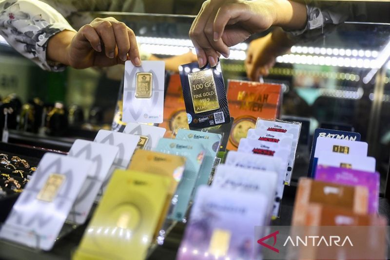 Simak daftar lengkap harga tiga produk emas di Pegadaian Kamis ini