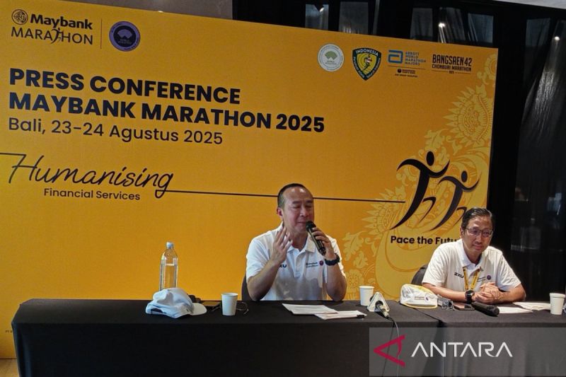 Presdir: Kontribusi ekonomi Maybank Marathon 2025 di atas Rp125 miliar