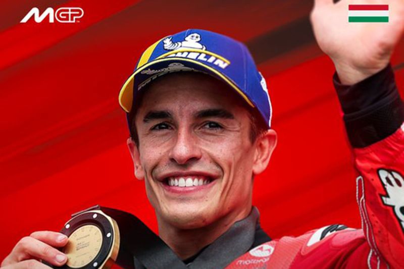 Marc raih kemenangan di GP Hungaria