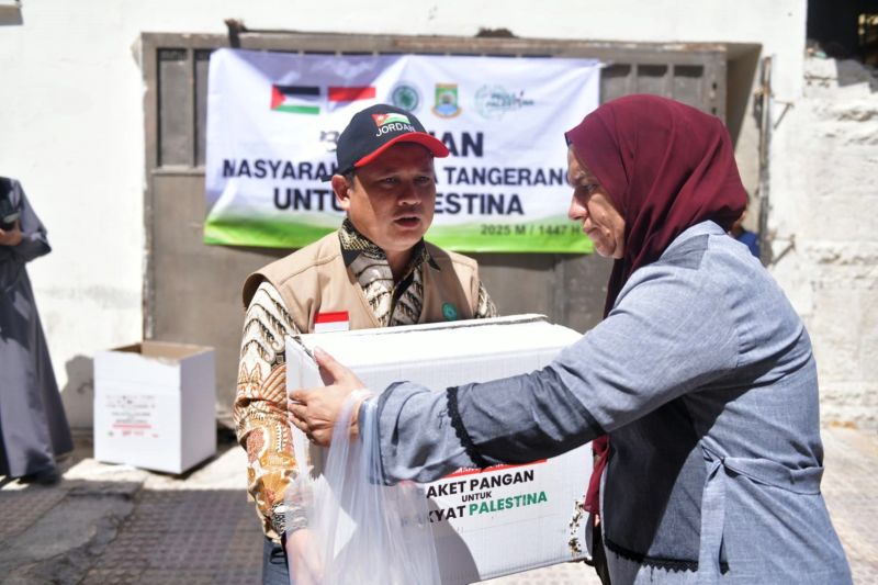 Baznas - MUI salurkan bantuan warga Tangerang ke Palestina langsung