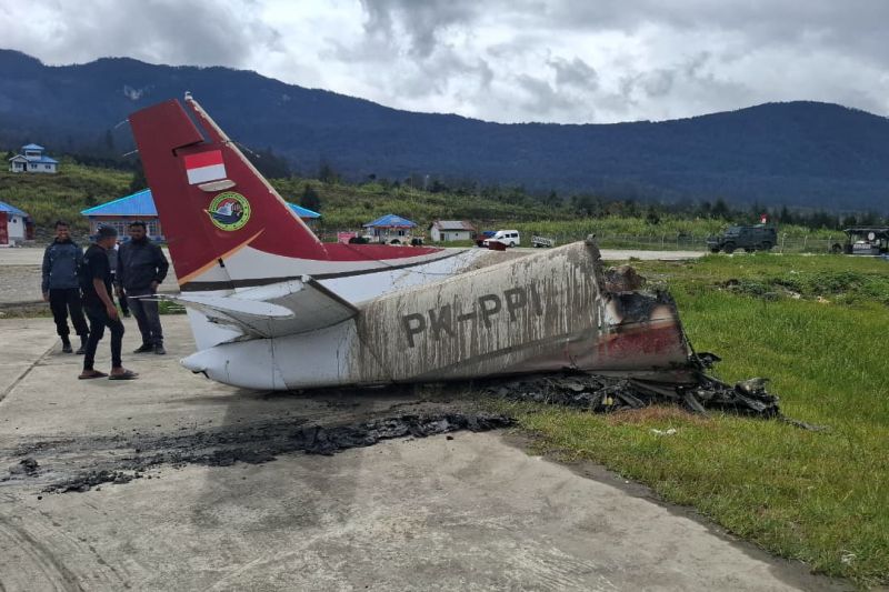 penerbangan-bandara-ilaga-kembali-normal-20-pesawat-mulai-mendarat