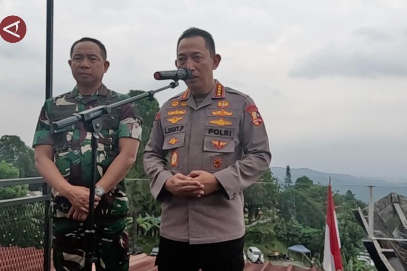 Kapolri pastikan TNI-Polri bakal tindak tegas aksi anarkis di daerah