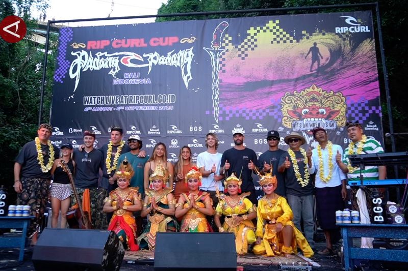 11 atlet surfing Indonesia bakal berlaga di Padang Padang Cup 2025