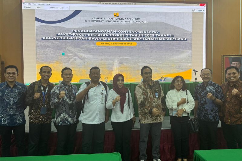 WIKA Kembali Dipercaya Garap Proyek Rehabilitasi dan Jaringan Irigasi, Dukung Ketahanan Pangan Nasional