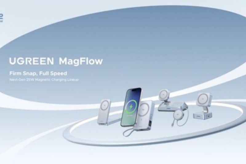 UGREEN Luncurkan Koleksi Produk MagFlow Qi2 25W Terbaru, Usung Era Baru 