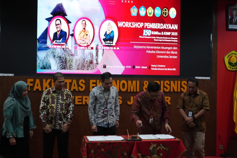 kemenkeu-tunjuk-feb-unej-dampingi-150-bumdes-dan-kdmp-2025